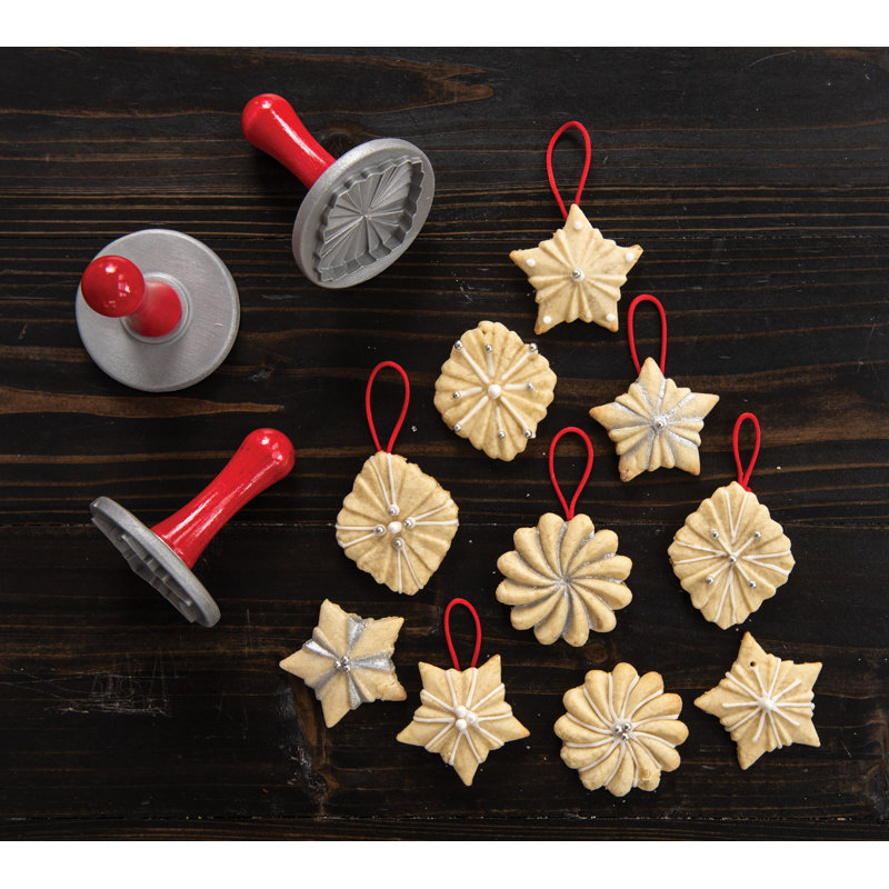 Nordic Ware Pretty Pleated Cookie Stamps Reviews Wayfair Canada